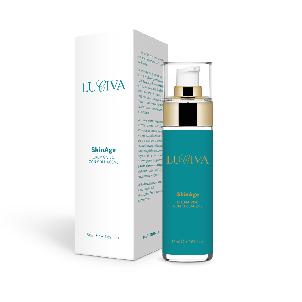 Skinage - Crema viso con collagene